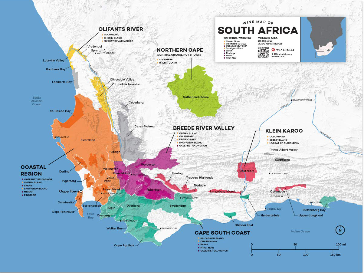 S&uuml;dafrikanische Weinregionen